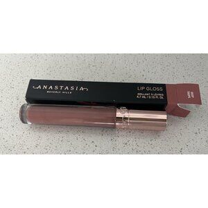 Anastasia Beverly Hills Lip Gloss Deep Taupe New in Box Log Lasting